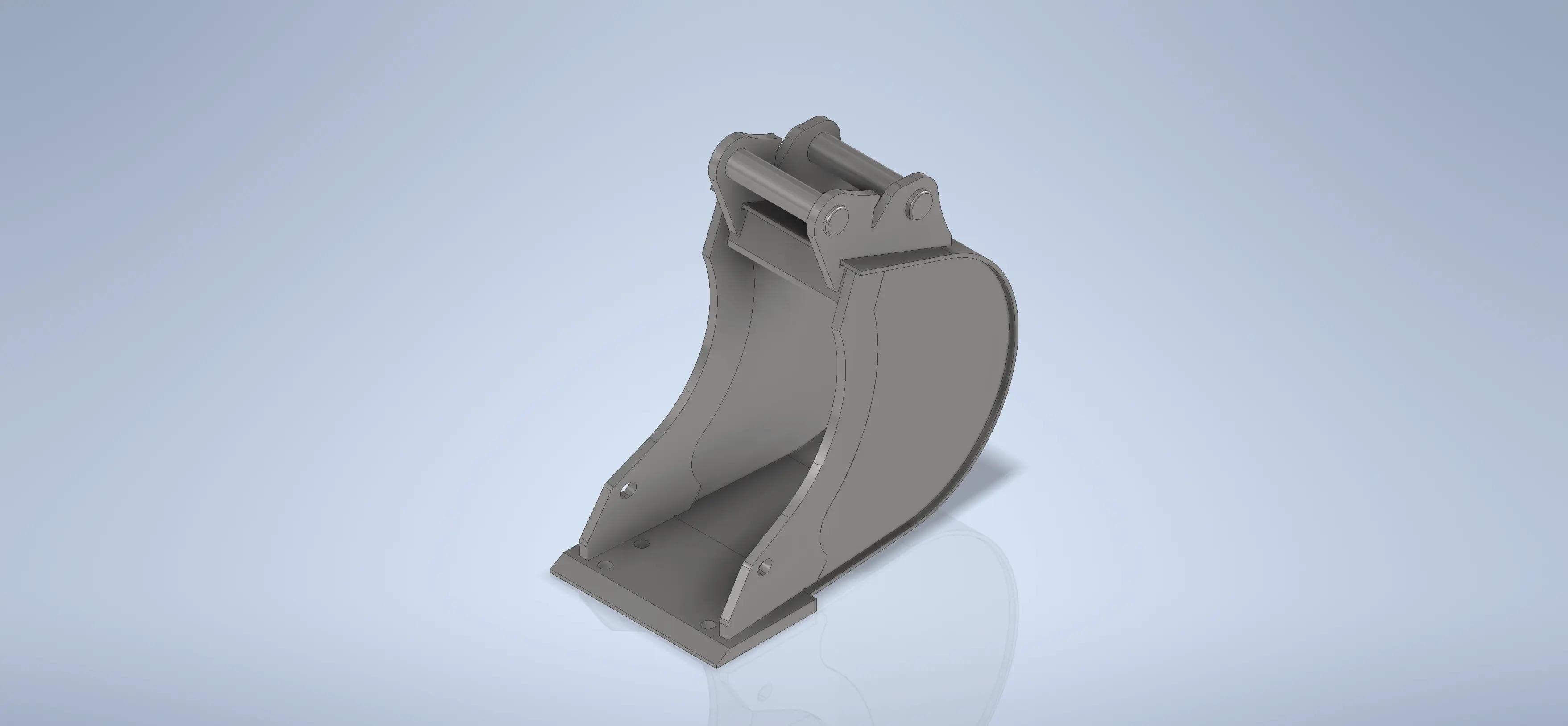 Łyżka kopiąca 25cm (2.3-3t)